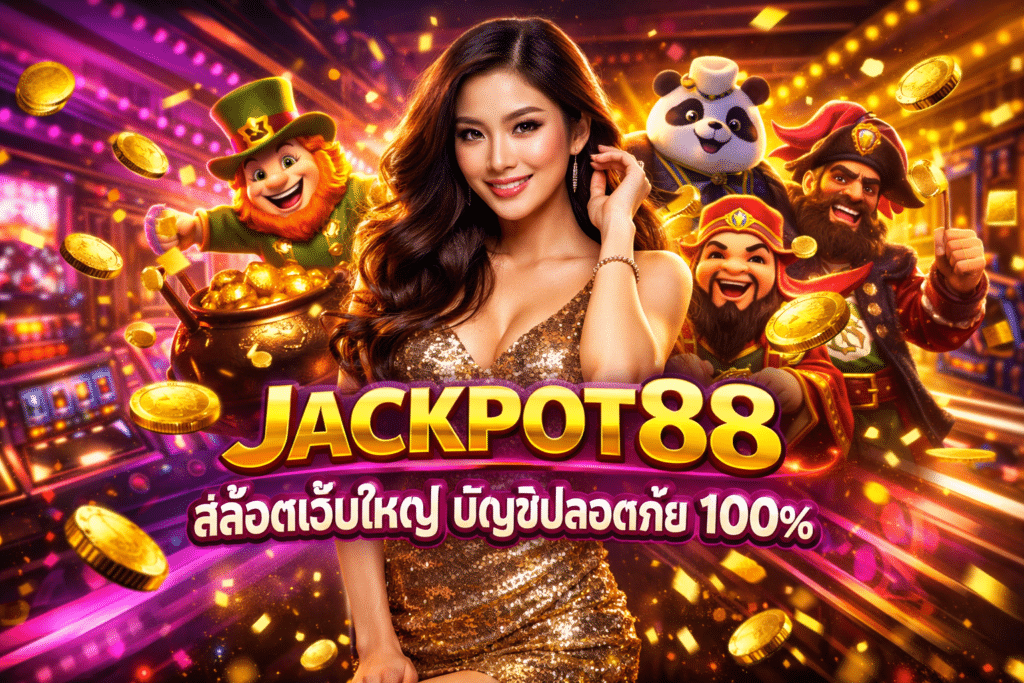 JACKPOT88 สล็อตเว็บใหญ่ บัญชีปลอดภัย 100%
