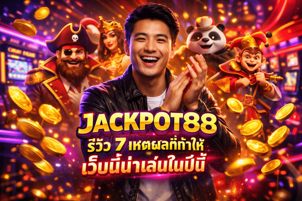 JACKPOT88 รีวิว 7 เหตุผลที่ทำให้เว็บนี้น่าเล่นในปีนี้