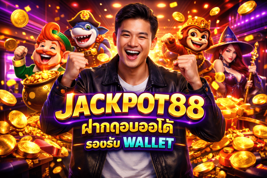 JACKPOT88 ฝากถอนออโต้ รองรับ wallet